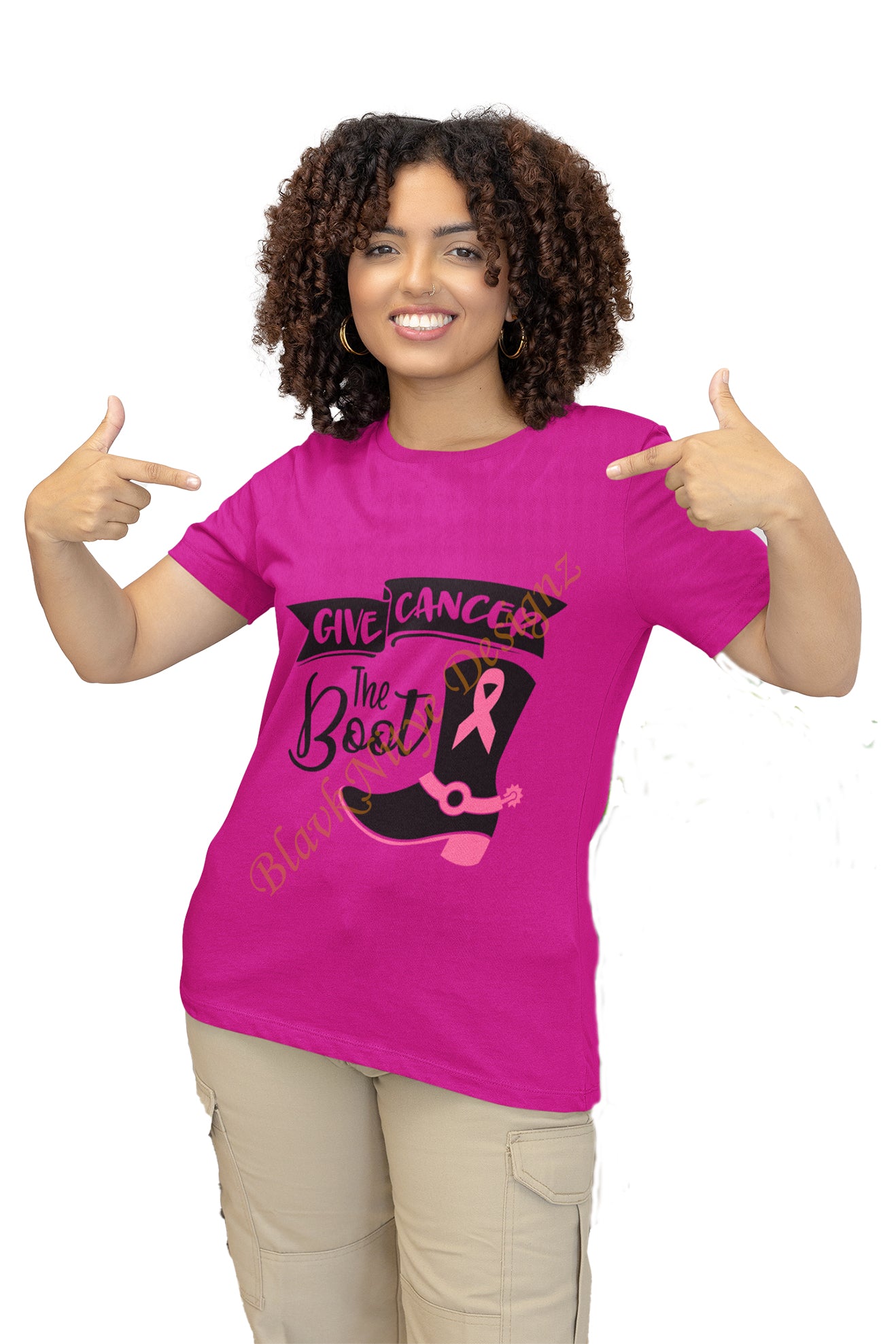 Give Cancer The Boot T-Shirt