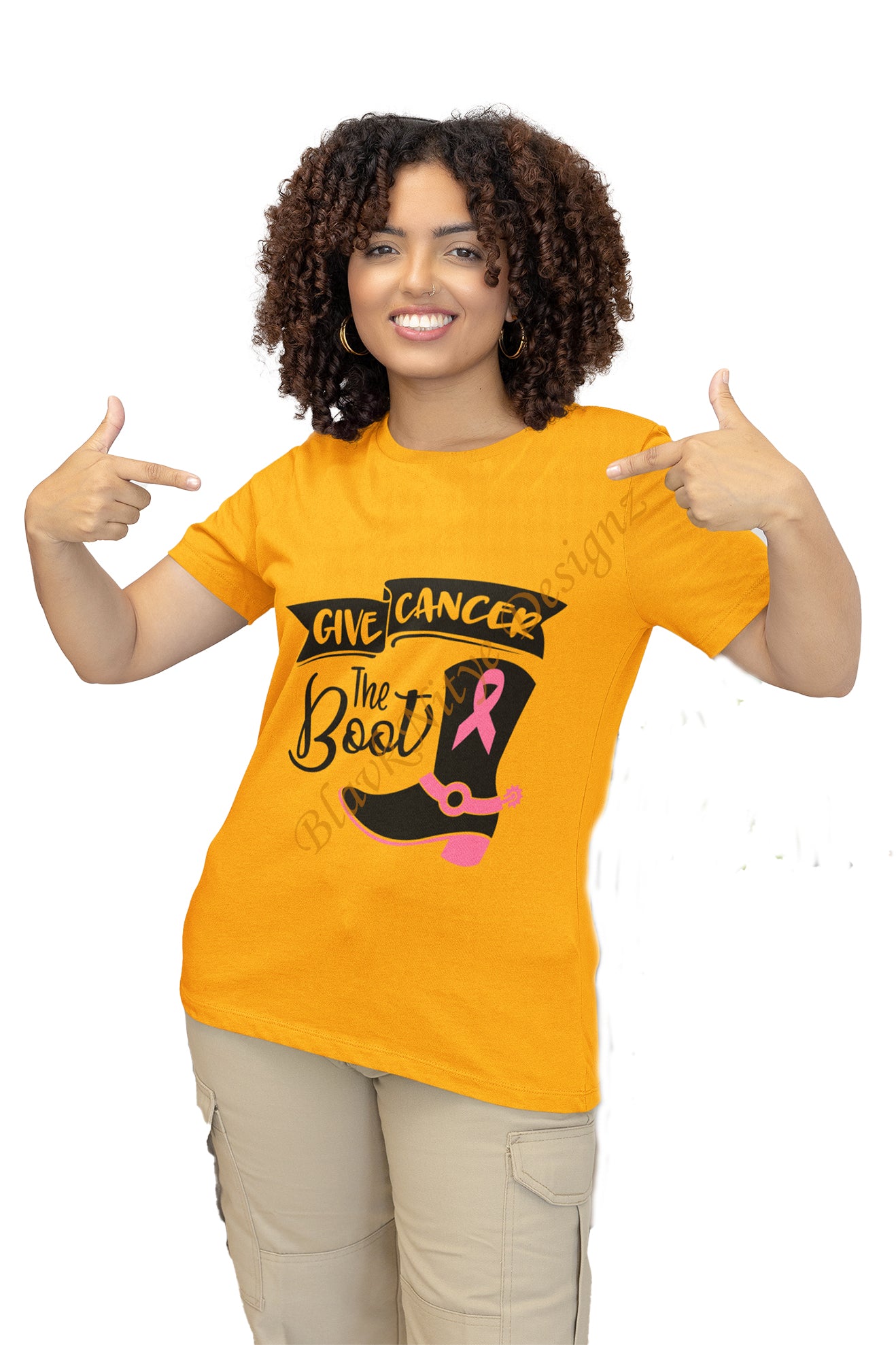 Give Cancer The Boot T-Shirt