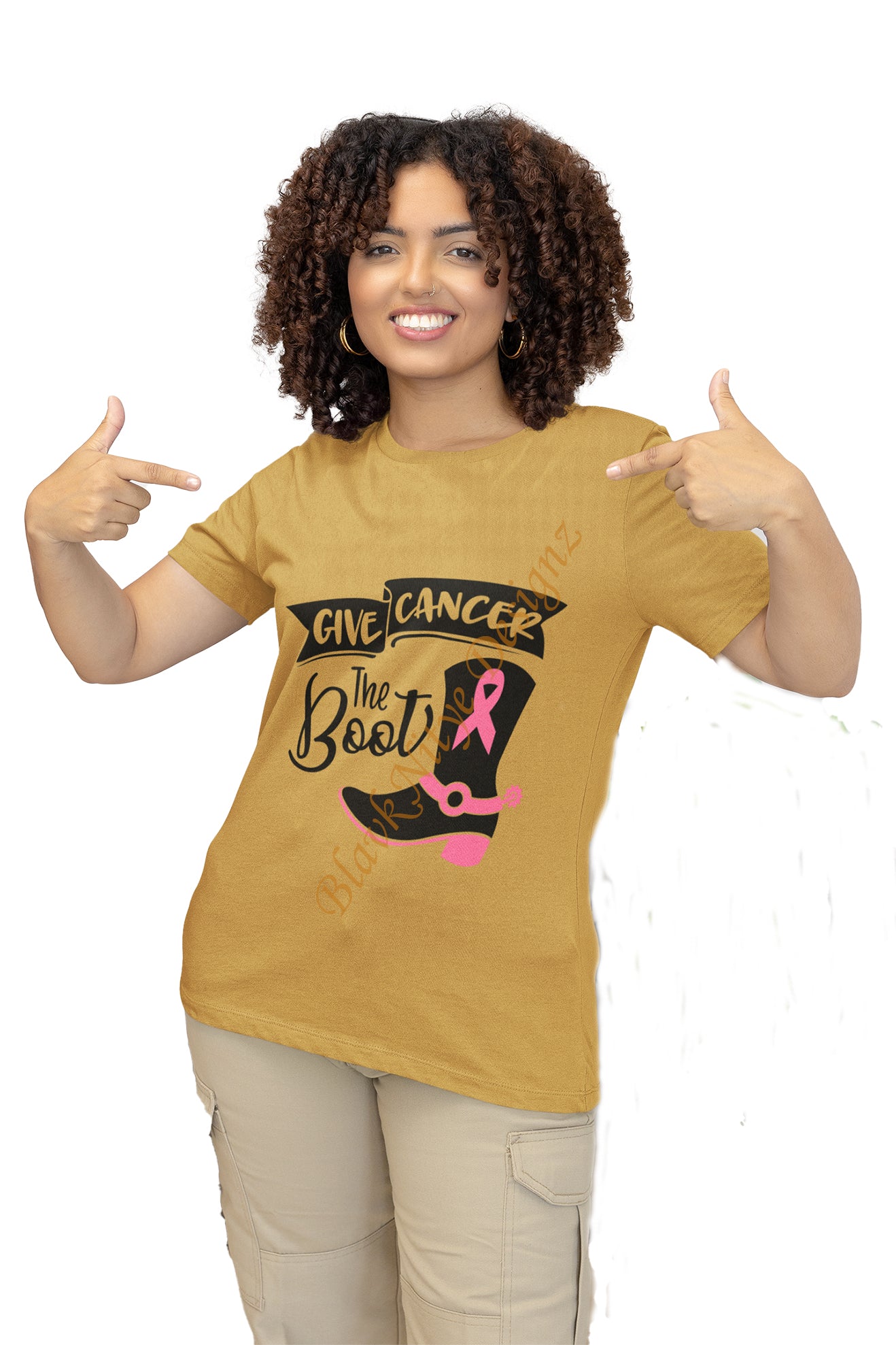 Give Cancer The Boot T-Shirt