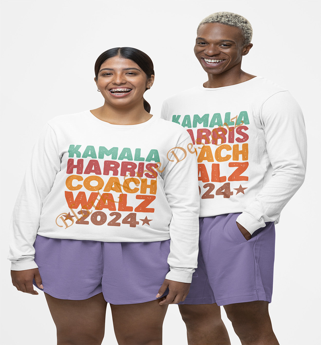 Kamala Harris Coach Walz 2024 Unisex T-Shirt