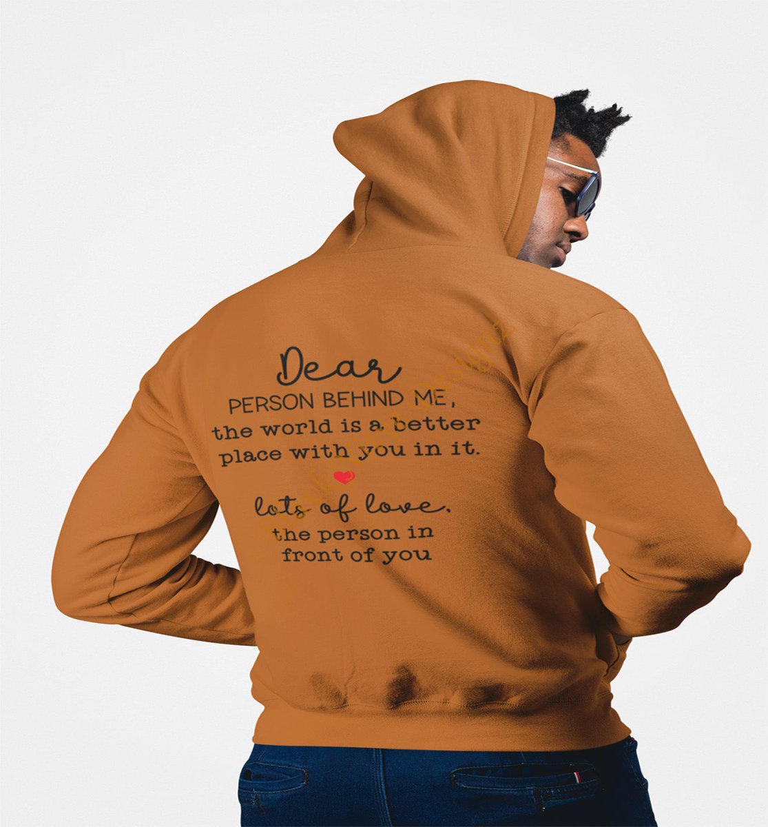 Dear Person Behind Me Unisex T-Shirt or Hoodie - BlavkNitye Designz