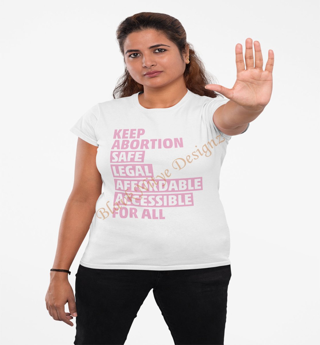 Keep Abortion Safe Legal Affordable Accessible For All T-Shirt - BlavkNitye Designz