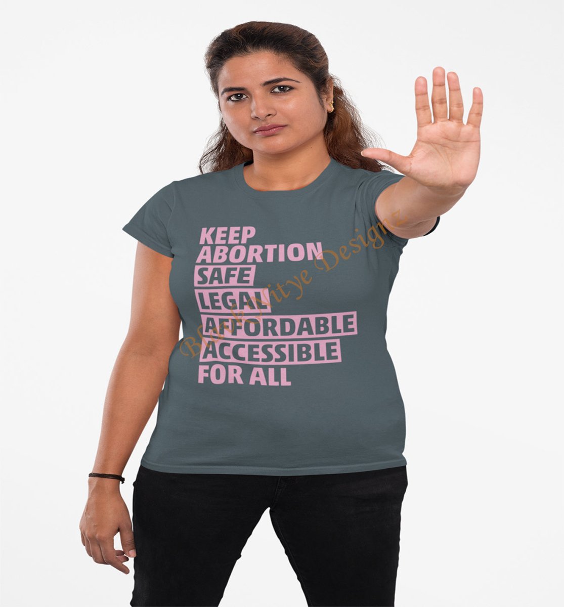 Keep Abortion Safe Legal Affordable Accessible For All T-Shirt - BlavkNitye Designz